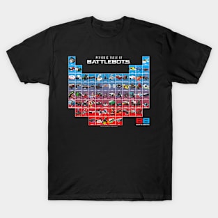 Battlebots Periodic Table Of Battlebots T-Shirt